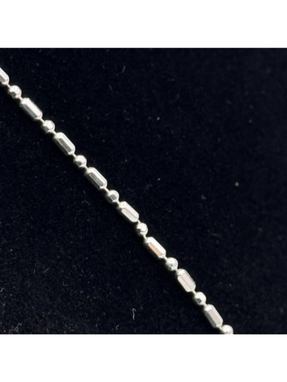 Christian Cross Sterling Silver Pendant Necklace Draped with Elegant Sash 24" - Picture 15 of 16